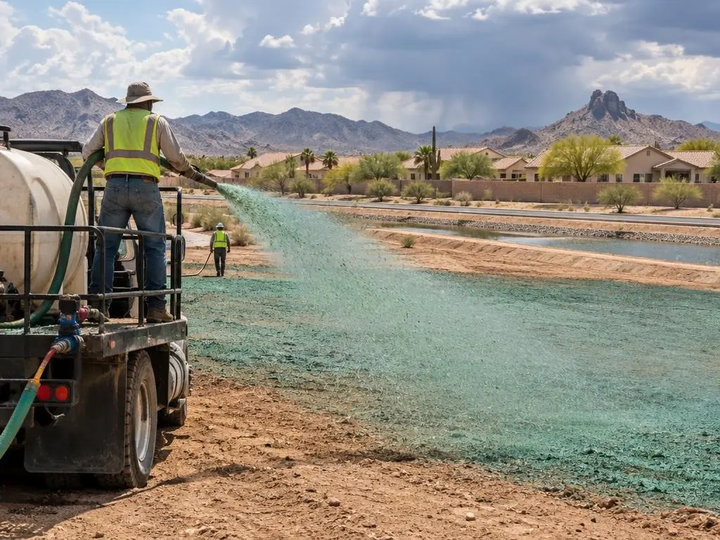 Builder & Commercial Hydroseeding in Phoenix, AZ
